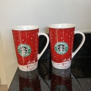 Starbucks Holiday 2007 Mug bundle